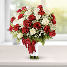 White and Red Bouquet